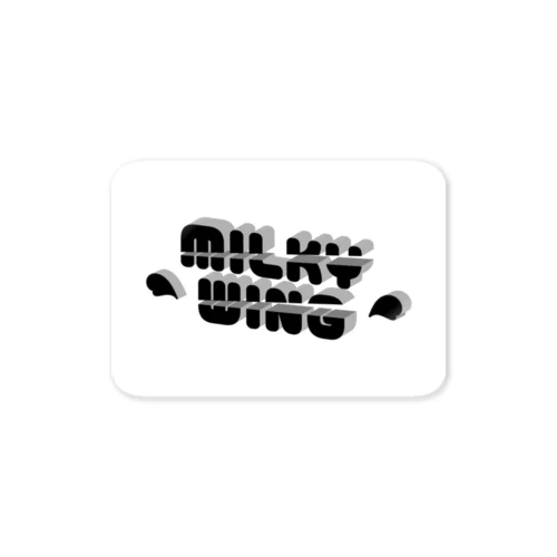 MILKY WING ステッカー3 Sticker