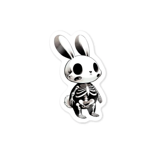 【Crazy Rabbit Nightmare】スケルトン Sticker