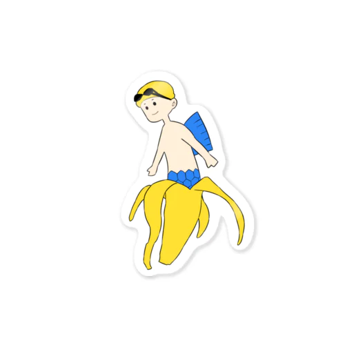 bananafish Sticker