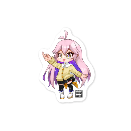 デフォルメnanika Sticker