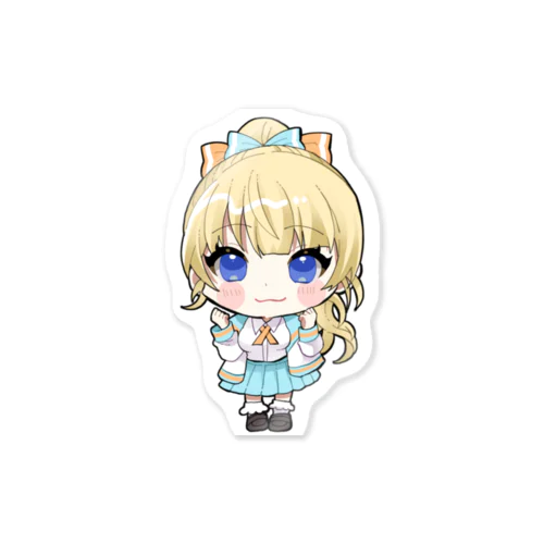 謎の美少女メアリー(目パチ） Sticker