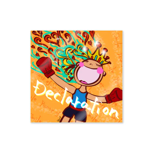 Declaration Sticker