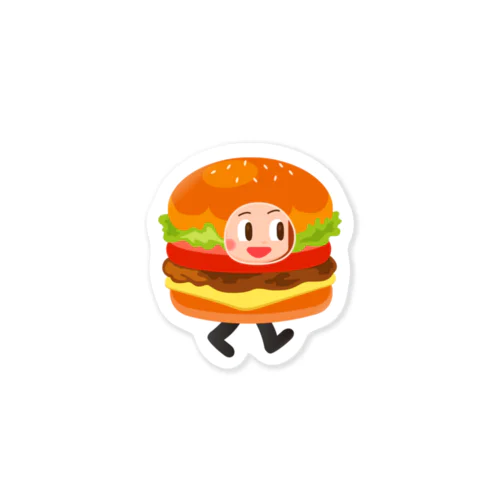 ハンバーガーごっこちゃん Sticker