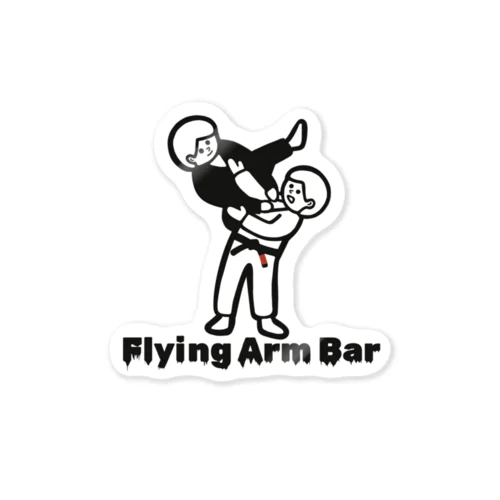 Flying Arm Bar Sticker