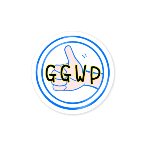 GGWPグッズ Sticker