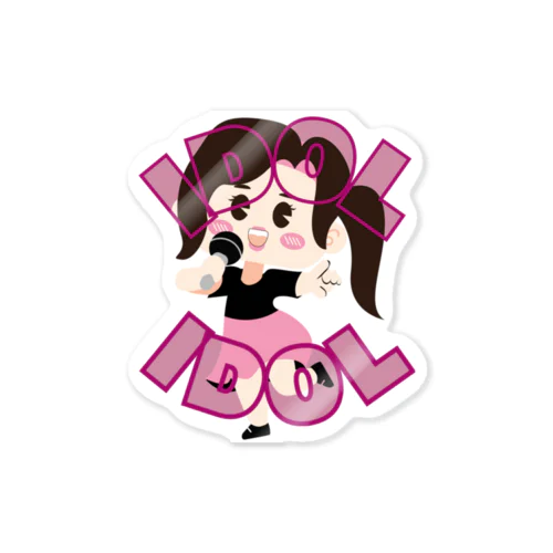 IDOL歌手 Sticker