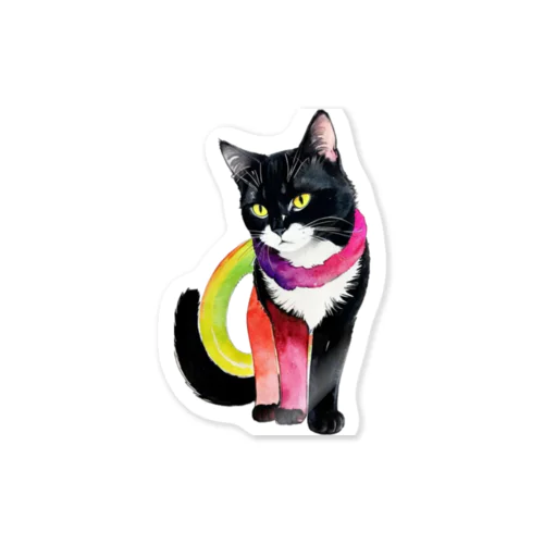 猫の魔法使い Sticker