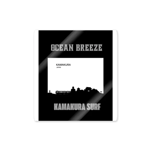 OCEAN BREAZE KAKAKURA SURF Sticker