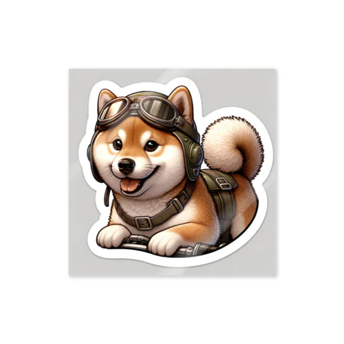 柴ライダーロードshiba40 Sticker