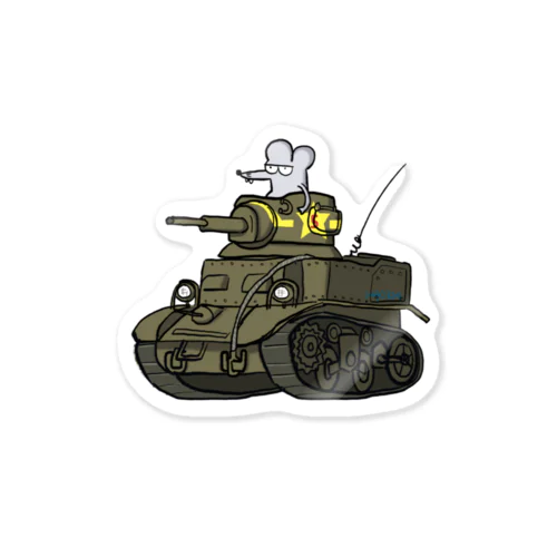 M3スチュアートくん Sticker