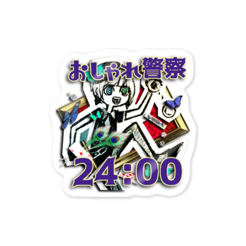 おしゃれ警察「おしゃれ警察24時」 ステッカー