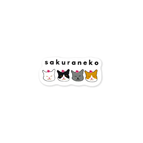 sakuraneko Sticker