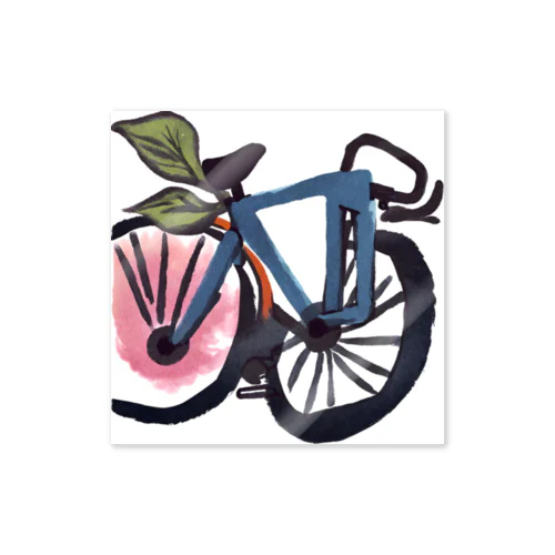 自転車イラスト Sticker