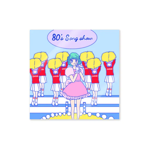 80’s Fancy idol Sticker