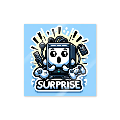 ゲーミングPCSURPRISE Sticker