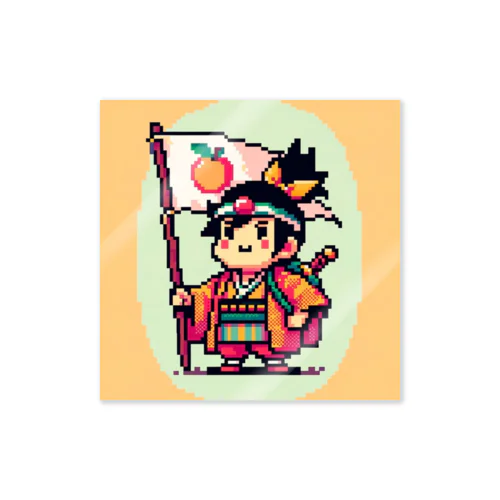 MOMOTARO8bit ステッカー