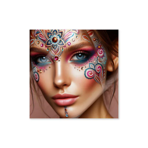 MANDALA MAKEUP Sticker