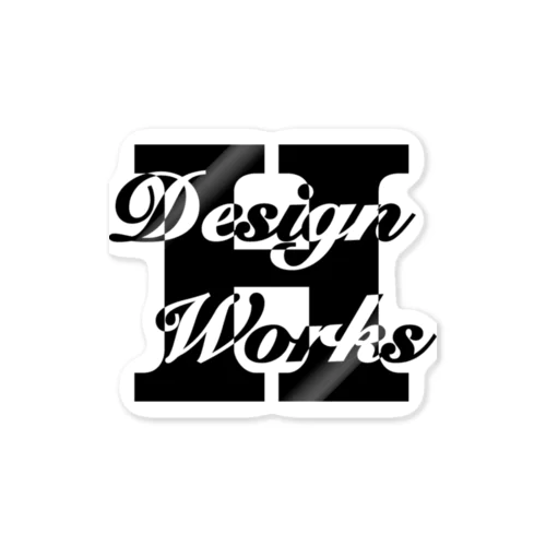 H DESIGNWORKS ロゴグッズ Sticker