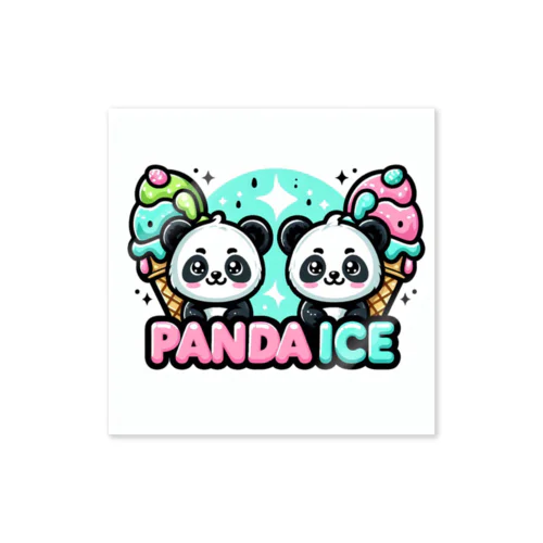 PANDA ICE01 ステッカー