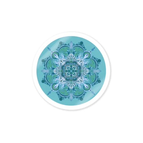 Mandala Circle Sticker