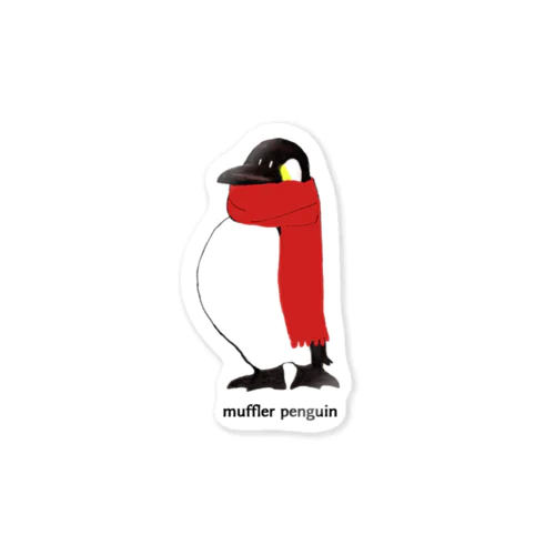 マフラーペンギン2号 Sticker
