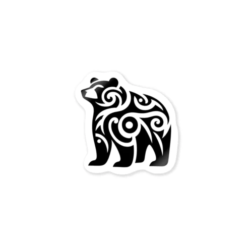 Bear  Tribal Sticker