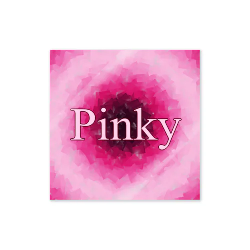 Pinky ステッカー