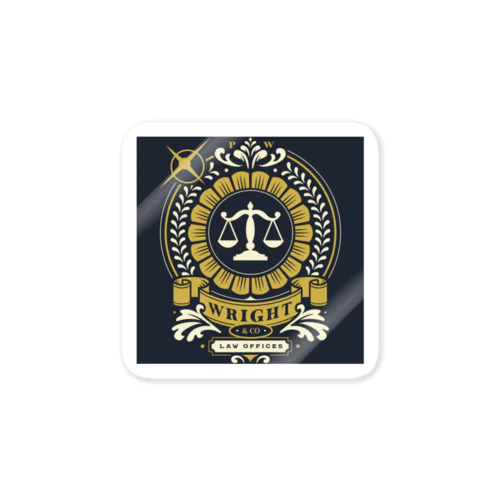 Ace Attorney Wright & Co. Sticker