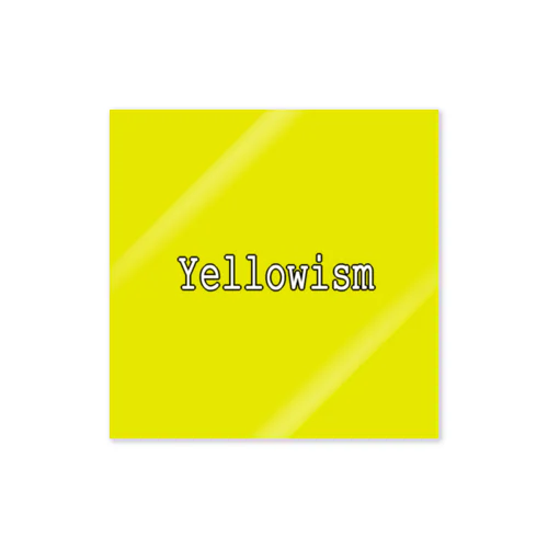 Yellowism Sticker