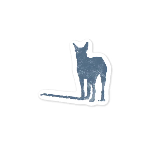 かっこいい犬のイラストグッズ Sticker