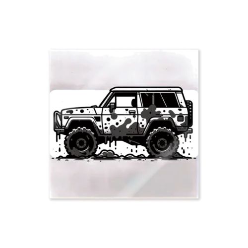 クロカン4×4SUV車 Sticker