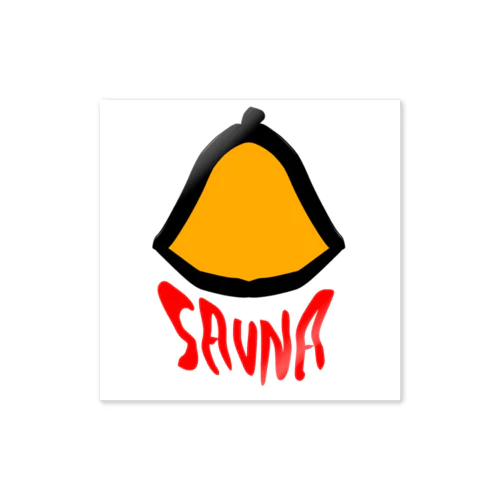 SAUNA Sticker