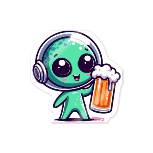 宇宙人の酒場放浪記 Sticker