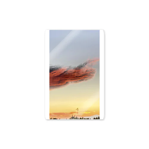 赤い龍雲 Sticker