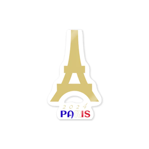2024 PARIS パリ フランス旅行アイテム Sticker