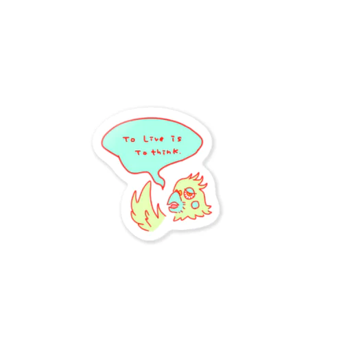 充血鳥ちゃん Sticker