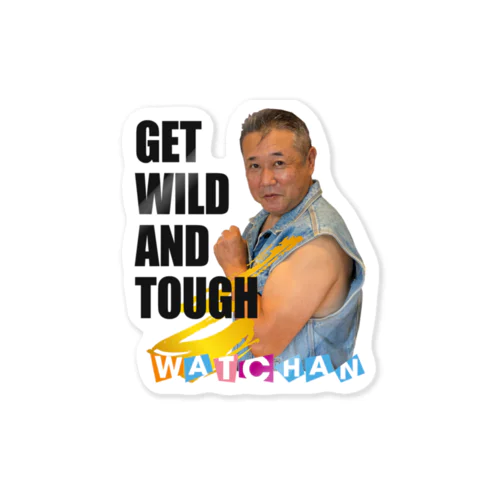 GET WILD Sticker