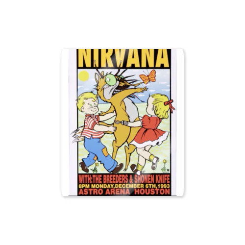 nirvana ステッカー