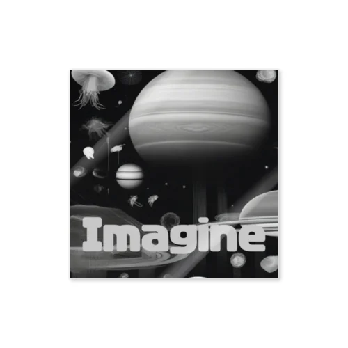 Imagine moonシリーズ Sticker