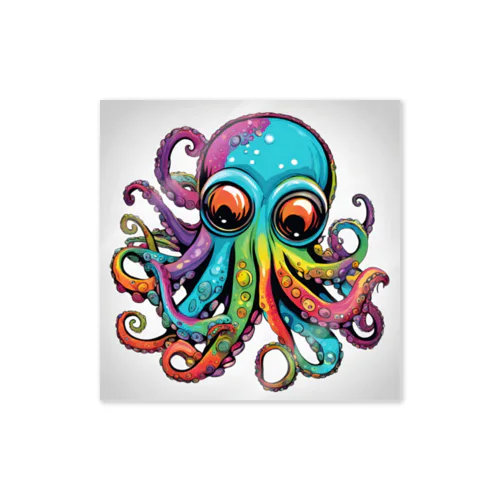 FUNKYOctopus Sticker