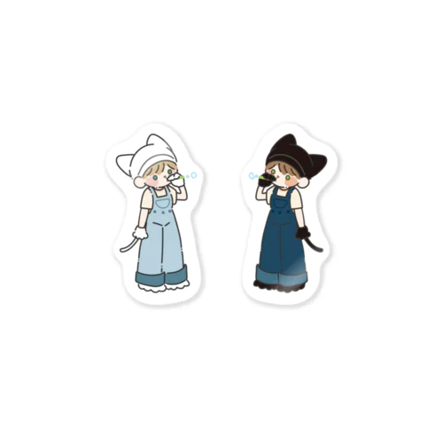 picnicのシャボン玉ステッカー Sticker