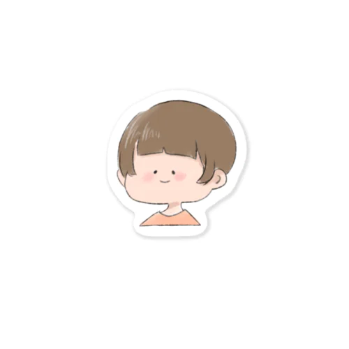 ぱっつんちゃん Sticker