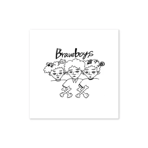 Braveboys Sticker