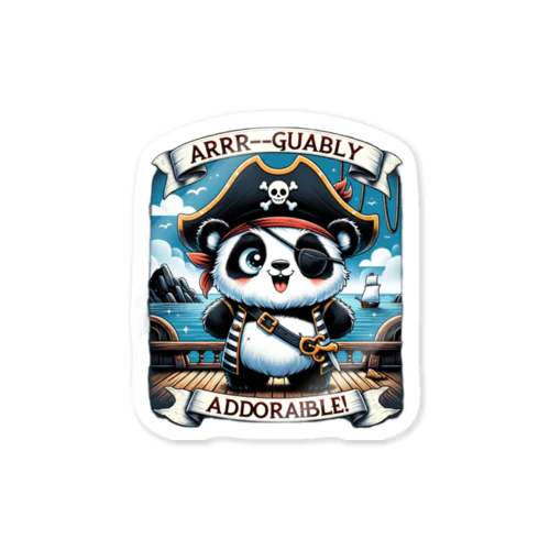 Arrr-guably Adorable! Sticker