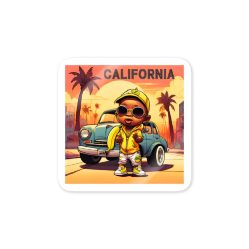カリフォルニア Sticker