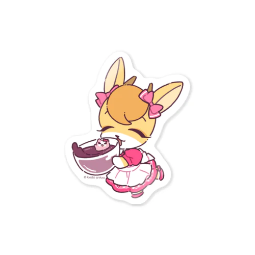 コンちゃん(バレンタインガールズ) Sticker