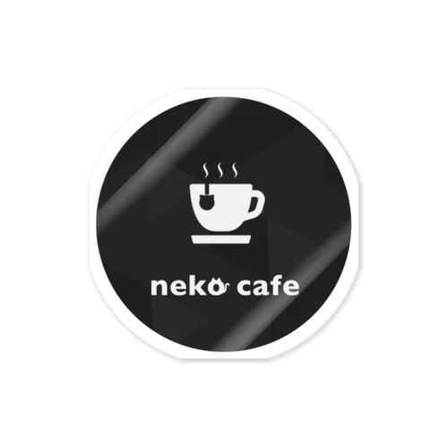 Neko Cafeオリジナルデザイン ステッカー