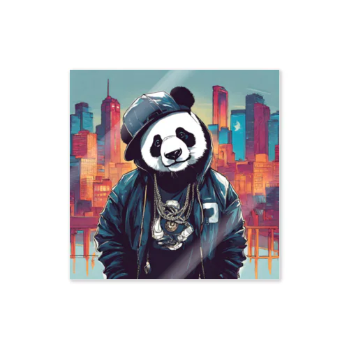 crazy_panda3 Sticker