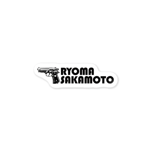 RYOMA SAKAMOTO S&W Model 1 Sticker