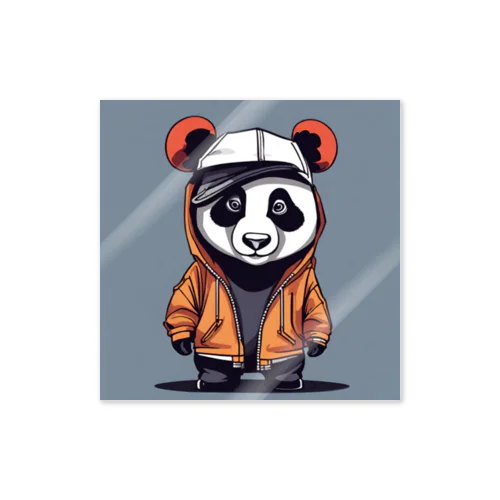 crazy_panda4 ステッカー